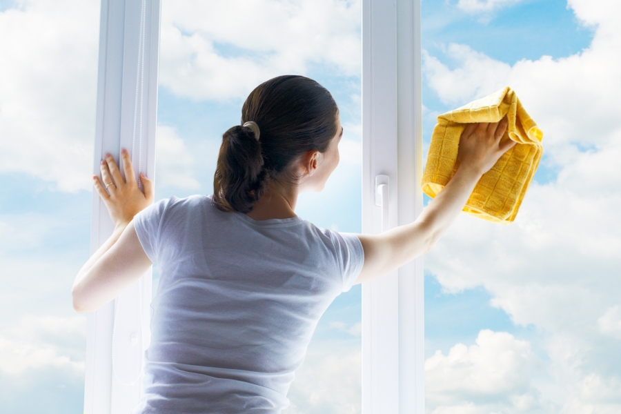 Tipps zur Pflege von Kunststofffenstern